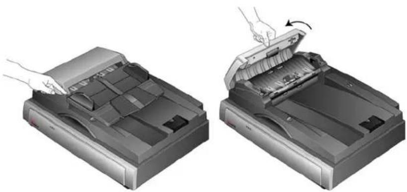 XEROX Documate 752 - Pour nettoyer l'aad : - 1