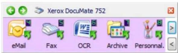 XEROX Documate 752 - Transfert de documents numérisés vers le stockage - 1