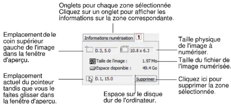 XEROX Documate 752 - Fenêtre informations numérisation - 1