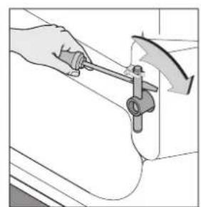 Soba Babynova 1150 rapid - Removal of transport safety bars - 1