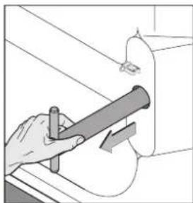 Soba Babynova 1180 rapid - Removal of transport safety bars - 2