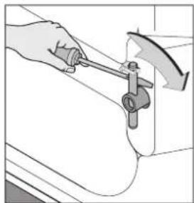 Soba Babynova 1180 rapid - Removal of transport safety bars - 1