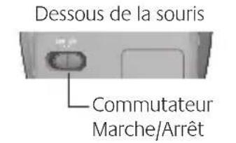 LOGITECH MK520 - Comment vérifier le niveau de charge des piles de la souris? - 1