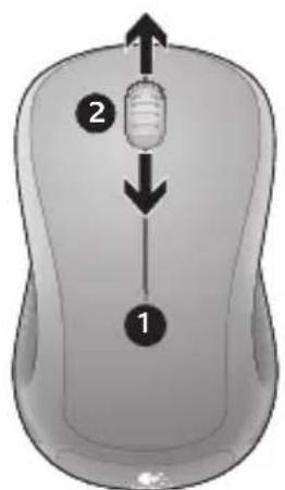 LOGITECH MK520 - Fonctions de la souris - 1