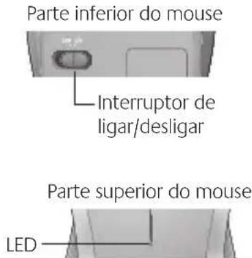 LOGITECH MK520 - Como verificar o;nivel das pilhas do mouse - 1