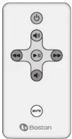 BOSTON ACOUSTICS BAIDS2WEU - Il telecomando - 6