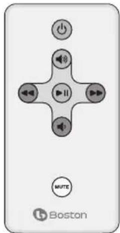 BOSTON ACOUSTICS BAIDS2WEU - About the Remote Control - 8