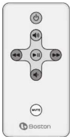 BOSTON ACOUSTICS BAIDS2BEU - About the Remote Control - 8