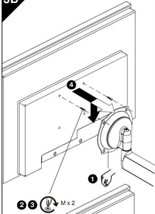 Chief iCMPDA2T02 - Anbringen von vertikalen Halterungen - 3