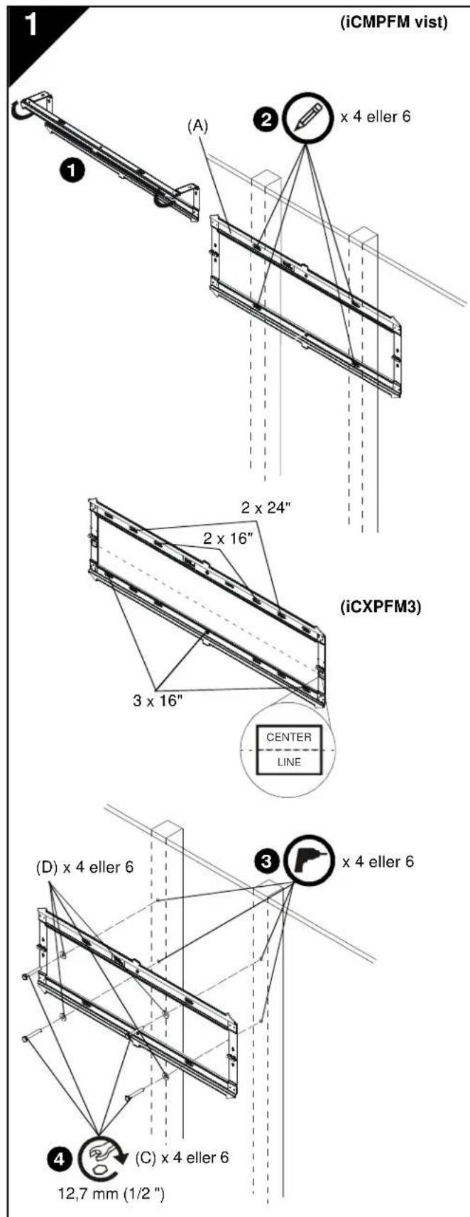 Chief iCMPFM3B02 - YCTAHOBKA MOHNTOPA HA CTEHOBYIOIJIACTNU - 4