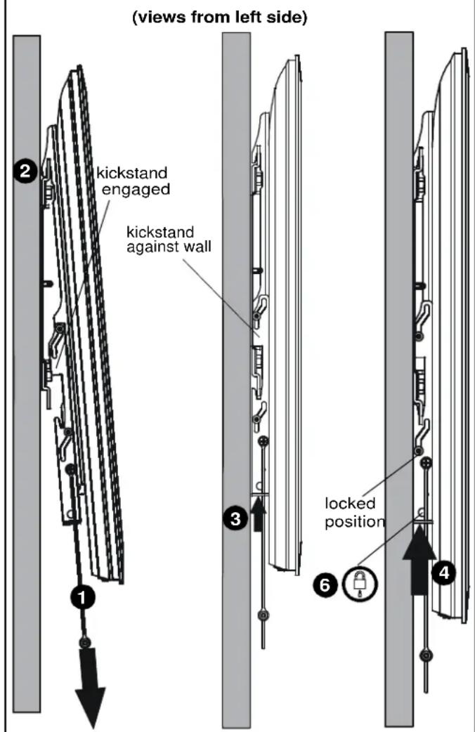 Chief iCMPFM3B02 - INSTALL BRACKETS TO DISPLAY - 5