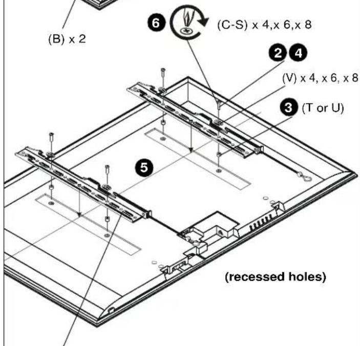 Chief iCMPFM3B02 - INSTALL WALL PLATE TO WALL - CONCRETE, CONCRETE BLOCK OR BRICK - 2