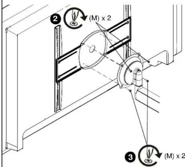 Chief iCMPSA4T02 - Unir soportes verticales - 4