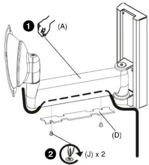 Chief iCMPSA4T02 - CABLE MANAGEMENT - 2