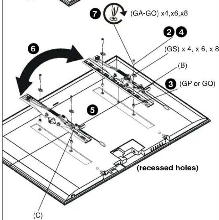 Chief iCMPTM3B02 - INSTALL WALL PLATE TO WALL - CONCRETE, CONCRETE BLOCK OR BRICK - 2