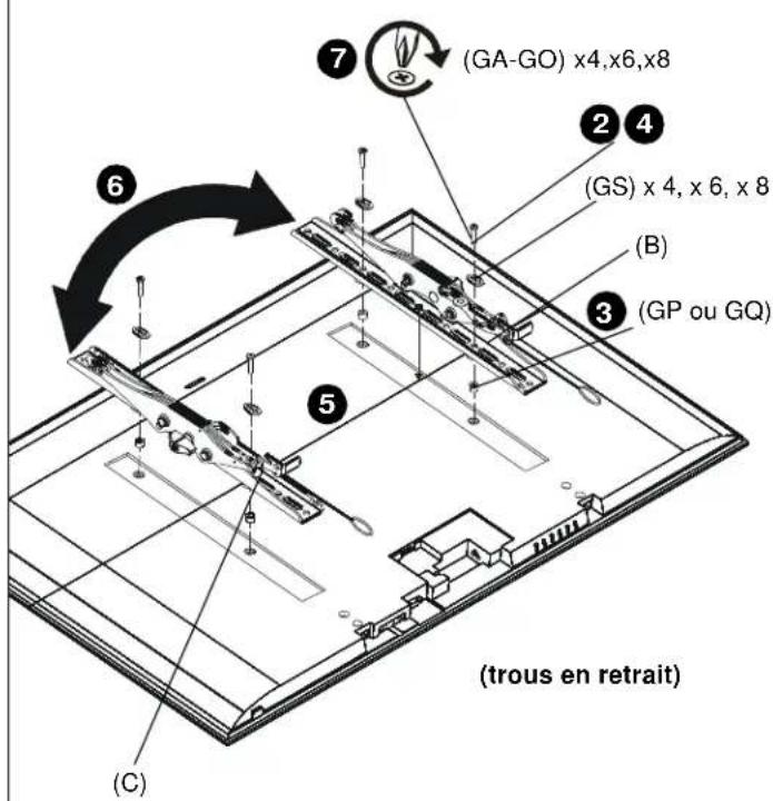 Chief iCMPTM3B02 - Installer l'applique au MUR - béton, BLOC de béton ou BRIQUE - 5