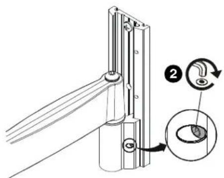 Chief iCSPDA2T02 - INSTALACION DEL CONJUNTO DEL BRAZO EN LA PLACA DE MONTAJE EN PARED - 5