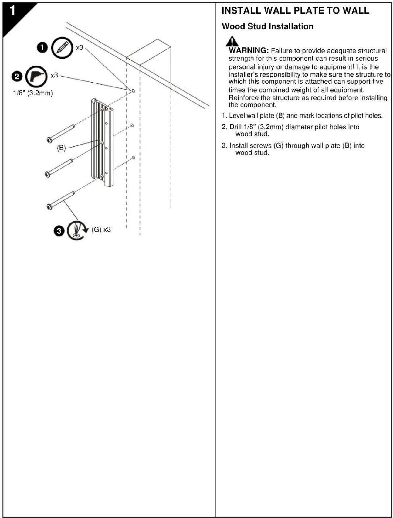 Chief iCSPSA2T02 - Installation Instructions - 6