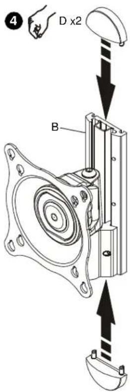 Chief iCSPTP2T02 - INSTALL HEAD ASSEMBLY TO WALL PLATE - 5