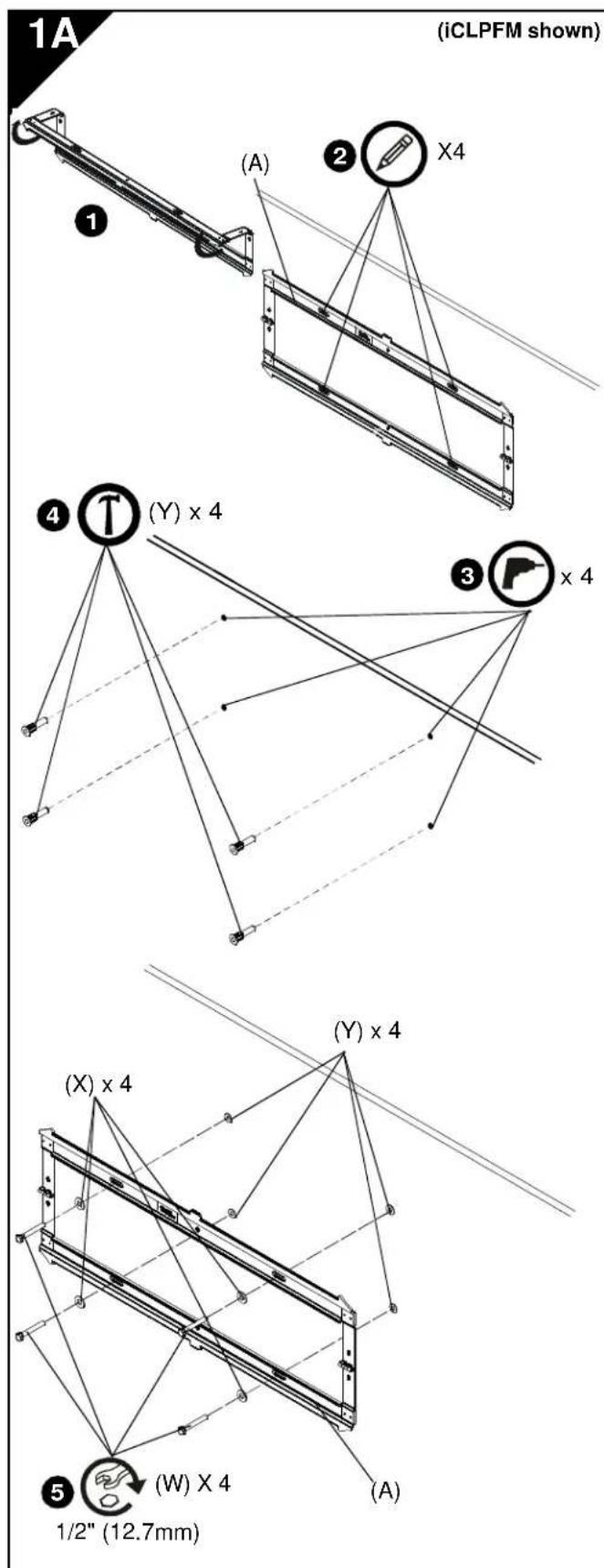 Chief iCXPFM3B02 - PARTS - 3
