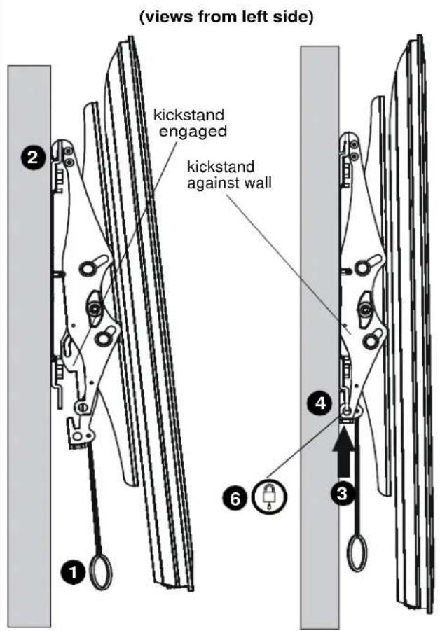 Chief iCXPTM3B02 - INSTALL BRACKETS TO DISPLAY - 5