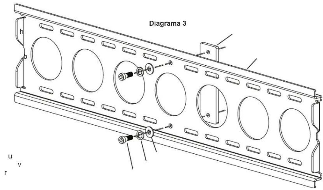 Chief PFFP2B - Paso 3: Instalación del soporte para pared - 1