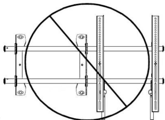 Chief iCLPFM2T03 - De interfacebeugels kantelen (alleen voor iCLPTM2) - 3
