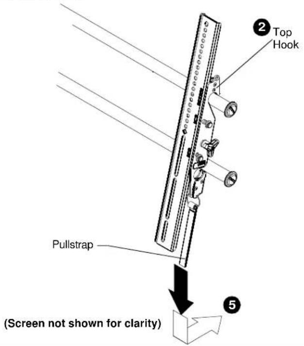 Chief iCLPFM2T03 - Attaching Screen to Wall Mount - 2