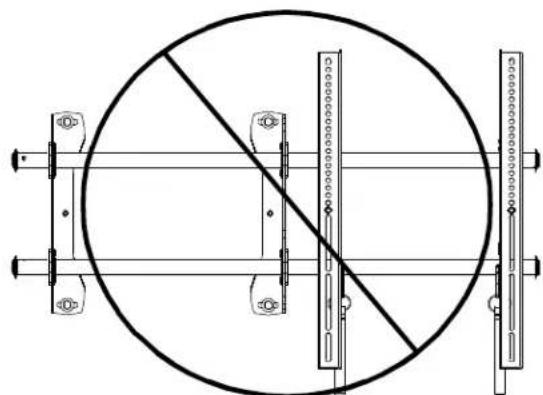 Chief iCLPFM2T03 - Kippen der Anschlussplatten (nur iCLPTM2) - 3