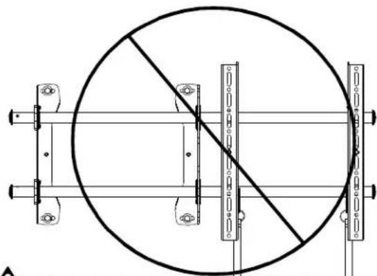 Chief iCMPFM2T03 - De interfacebeugels kantelen (alleen iCMPTM2) - 3