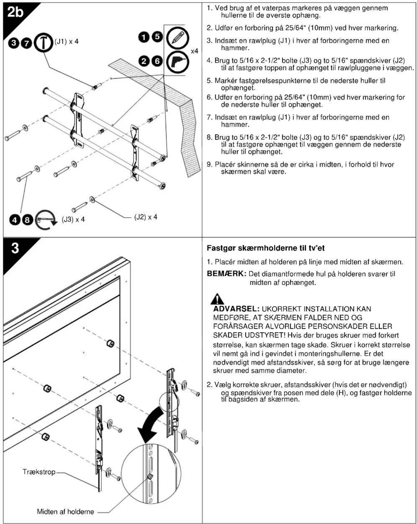 Chief iCMPFM2T03 - Installation pa en betonvag - 3