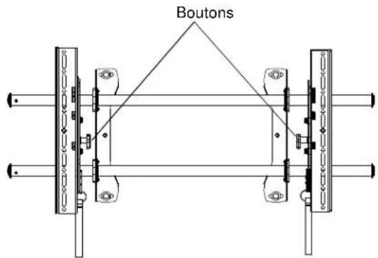 Chief iCMPFM2T03 - Pose des pattes de fixation d'interface sur le télévise - 3