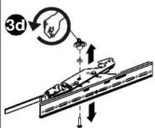 Chief iCMPFM2T03 - Installazione su una parete in calcestruzzo pieno - 5