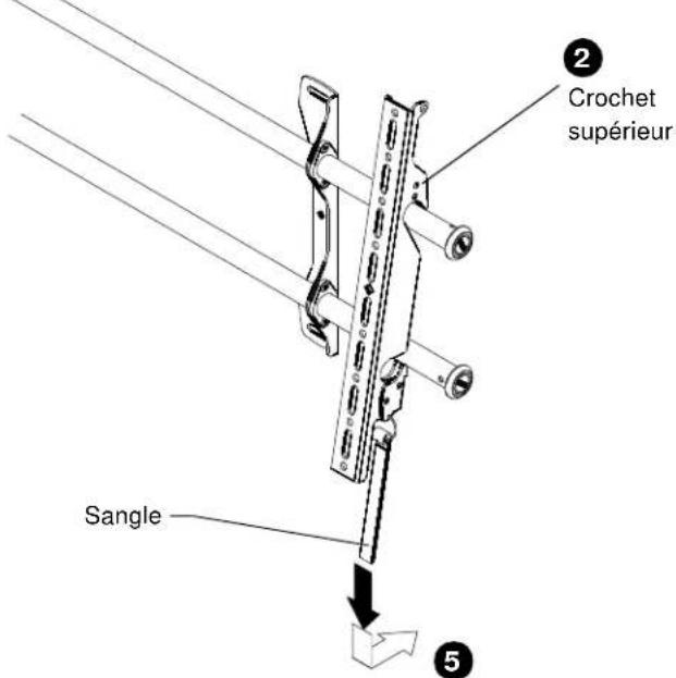 Chief iCMPFM2T03 - Fixation de I'ecran au support mural - 2
