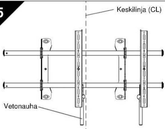 Chief ICMPTM2T03 - Kiinnikkeiden kallistaminen (vain iCMPTM2) - 1