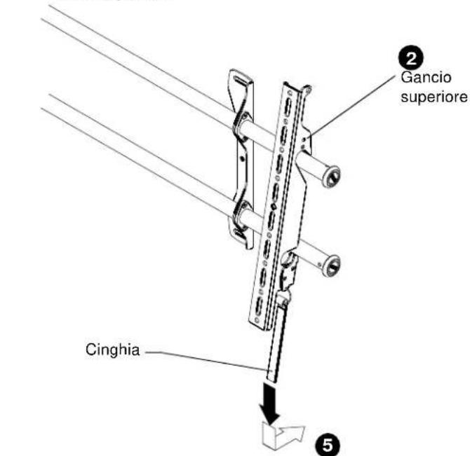 Chief ICMPTM2T03 - Fissaggio dello schermo al supporto a parete - 2