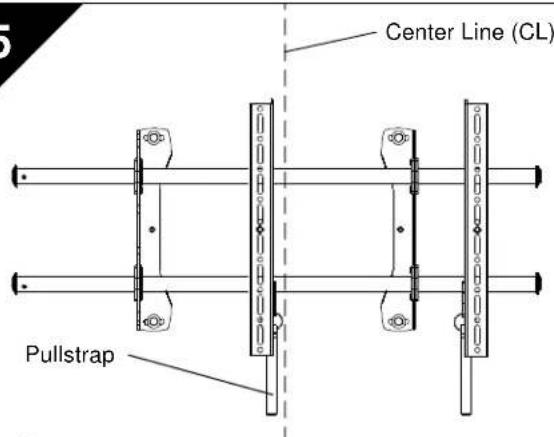 Chief ICMPTM2T03 - Tilting the Interface Brackets (ICMPTM2 only) - 1