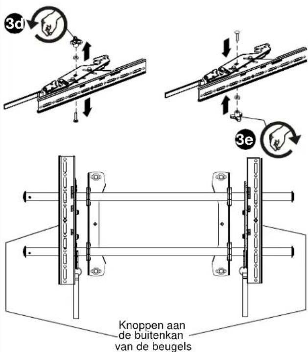 Chief ICMPTM2T03 - Installatie op een betonnen muur - 7