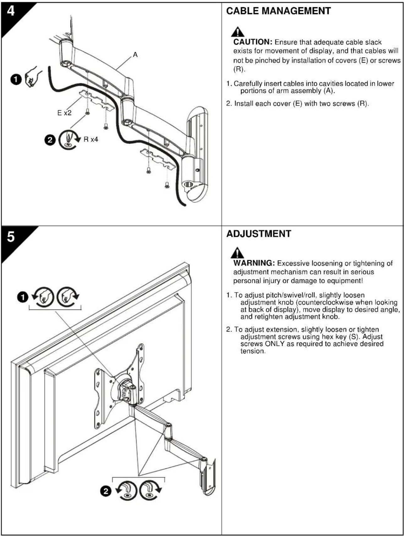 Chief iCSPDA2T03 - Recessed Mounting Holes - 3