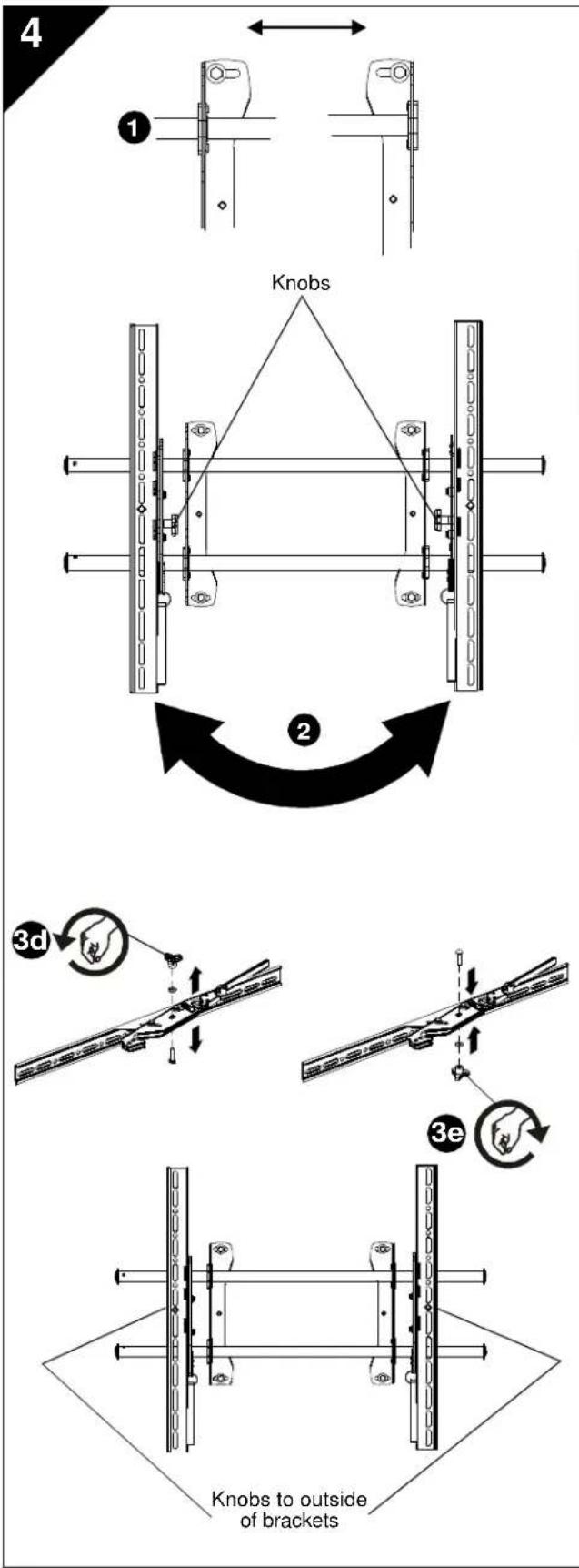 Chief ICSPTM1T03 - Installing to a Concrete Wall - 6