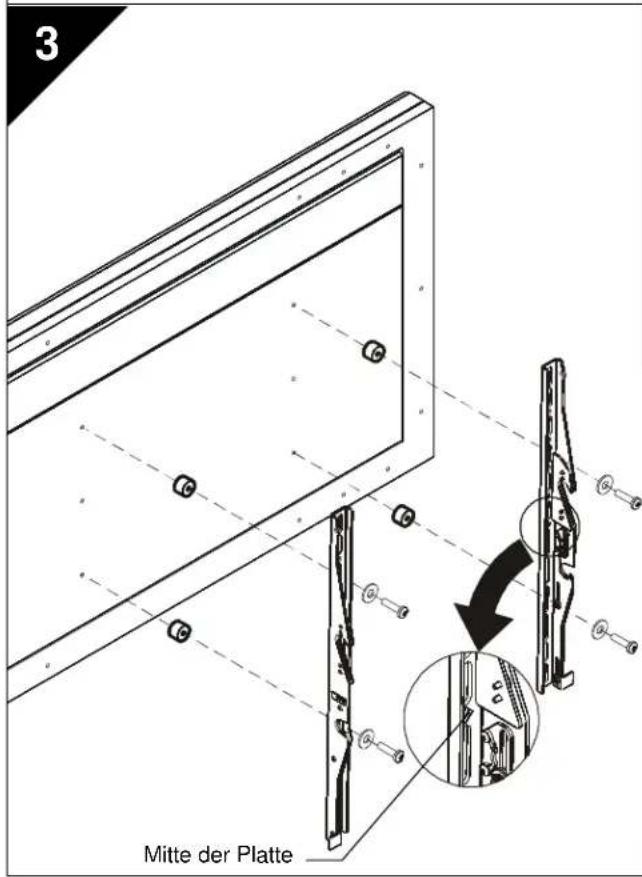 Chief ICSPTM1T03 - Montage an eine Betonwand - 4