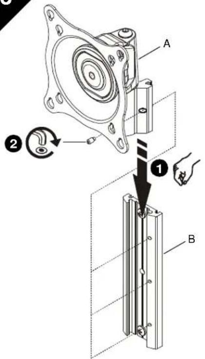 Chief iCSPTP2T03 - INSTALL HEAD ASSEMBLY TO DISPLAY (Continued) - 2
