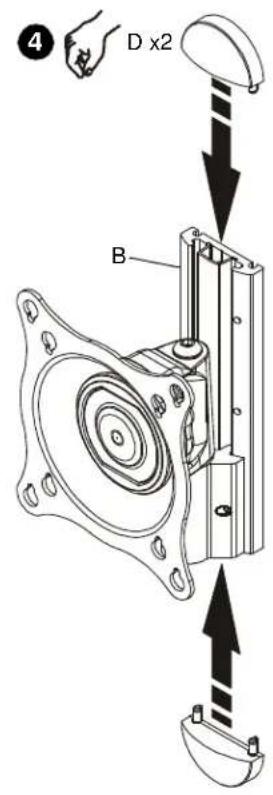 Chief iCSPTP2T03 - INSTALL HEAD ASSEMBLY TO WALL PLATE - 5