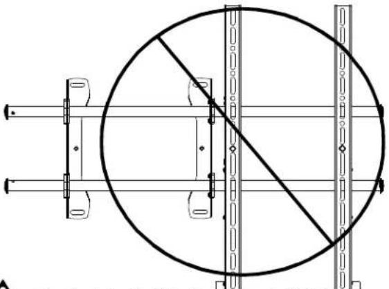 Chief ICXPFM2T03 - De beugels kantelen (alleen voor iCXPTM2) - 2
