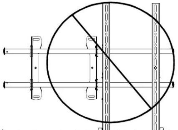Chief ICXPFM2T03 - Inclinaison des pattes de fixation d'interface (modèle iCXPTM2 uniquement) - 2