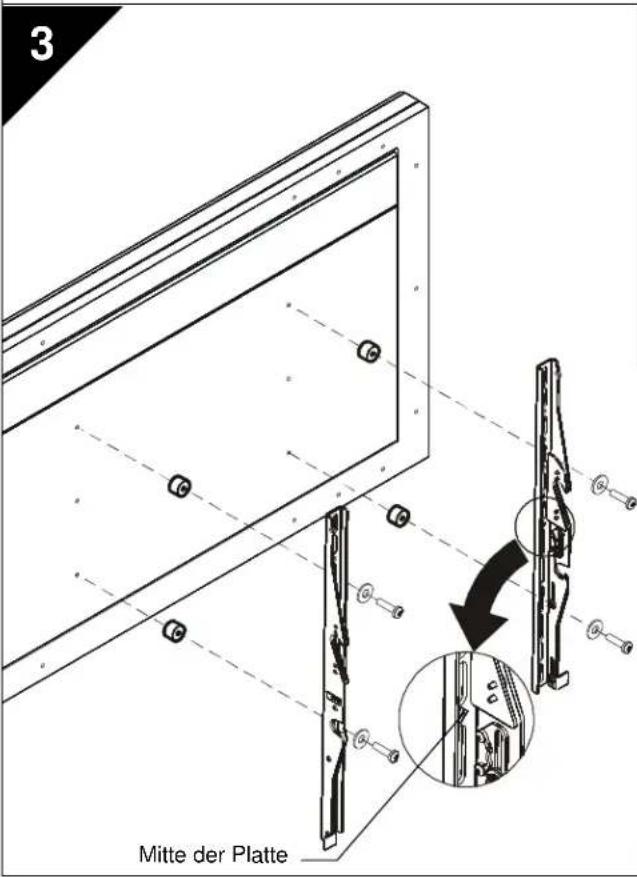Chief ICXPFM2T03 - Montage an eine Betonwand - 5