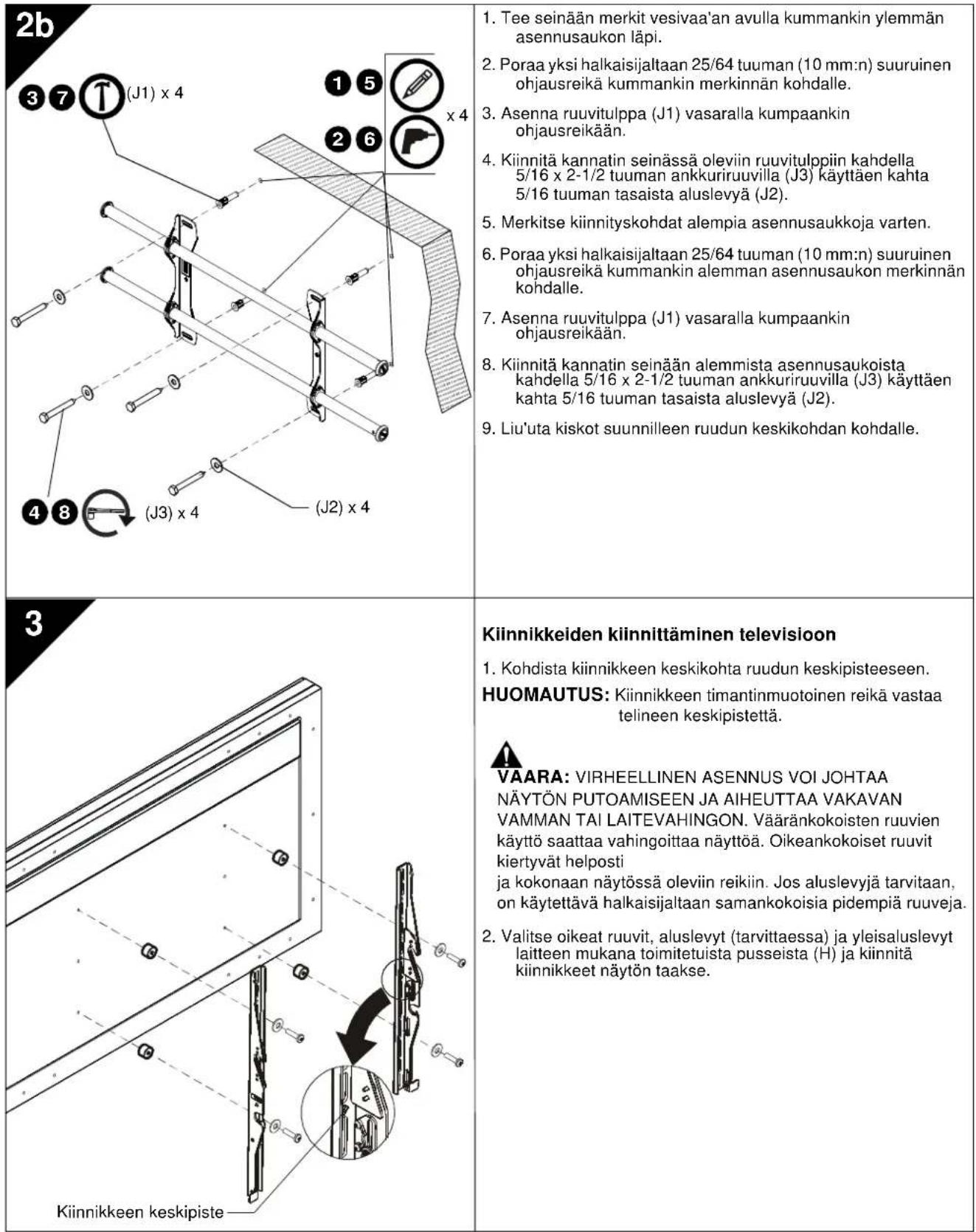 Chief ICXPTM2T03 - Asentaminen betoniseinaan - 3