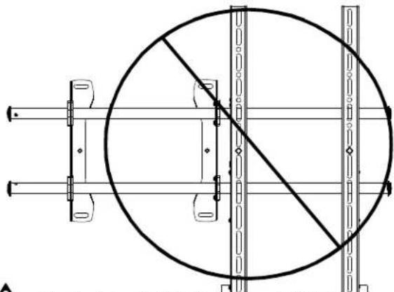 Chief ICXPTM2T03 - De beugels kantelen (alleen voor iCXPTM2) - 3