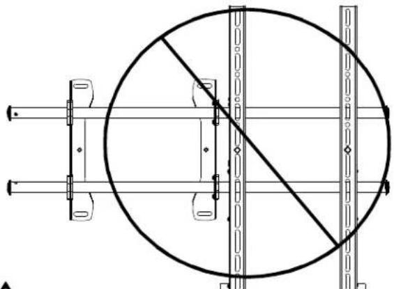 Chief ICXPTM2T03 - Inclínacion de los soportes de connexion (iCXPTM2 solamente) - 3