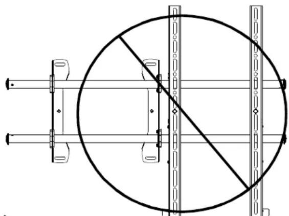 Chief ICXPTM2T03 - Kippen der Anschlussplatten (nur ICXPTM2) - 3